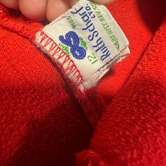 Vintage Baby Christmas Outfit size 12 Months/ Ruth Scharf Outfit / Vintage Kids - Picture 3 of 5